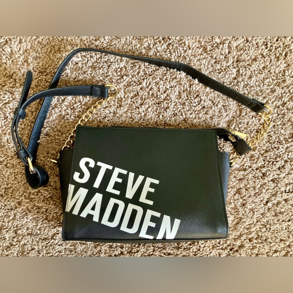 Steve Madden Black Crossbody Bag